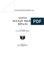 Ali Nihad Tarlan - Yavuz Sultan Selim Divanı PDF