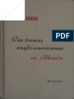 Enver Hoxha Las Tramas Anglo Americanas en Albania Esp