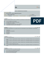 Avaliação de Fundamentos de Economia