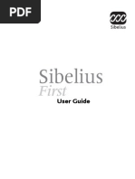 Sibelius Manual