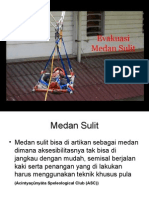 Evakuasi Medan Sulit