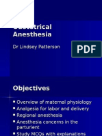 Obstetrical Anesthesia Clerks2007
