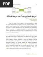 Mind Maps or Conceptual Maps