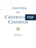 Estudo-Vida de Cântico Dos Cânticos