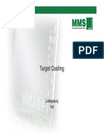 Target Costing: Ludwigsburg VM