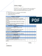 Reimagining Materials-Rubric