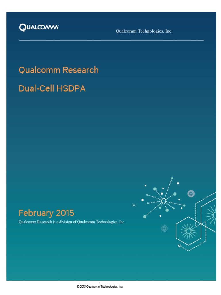 Dual Cell Hsdpa | PDF | High Speed Packet Access | Web Page