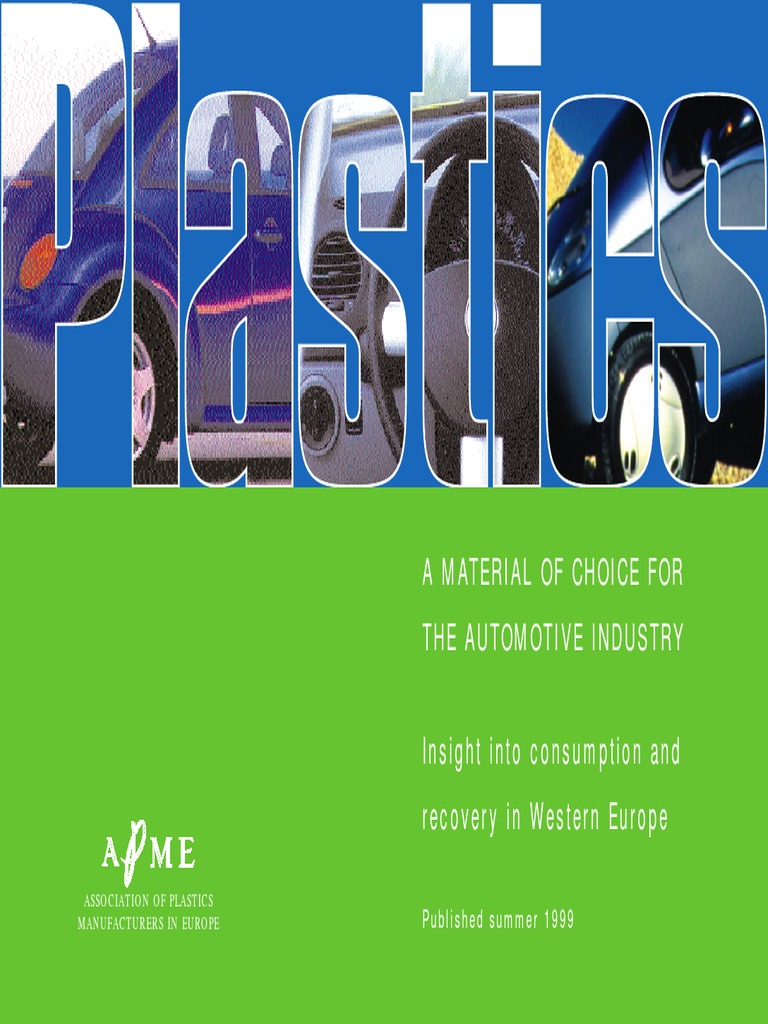 Plastics in Automotive Design Trends | PDF | Recycling | Car