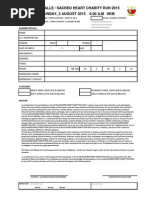 Download La Salle  Sacred Heart Charity Run 2015 Form by Heirudy A Yusof SN264803955 doc pdf