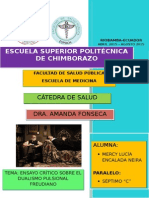 Ensayo Crítico Sobre El Dualismo Pulsional Freudiano - Mercy Encalada