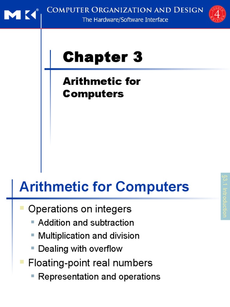 Chapter 3 Arithmetic For Computers | PDF | Division (Mathematics ...