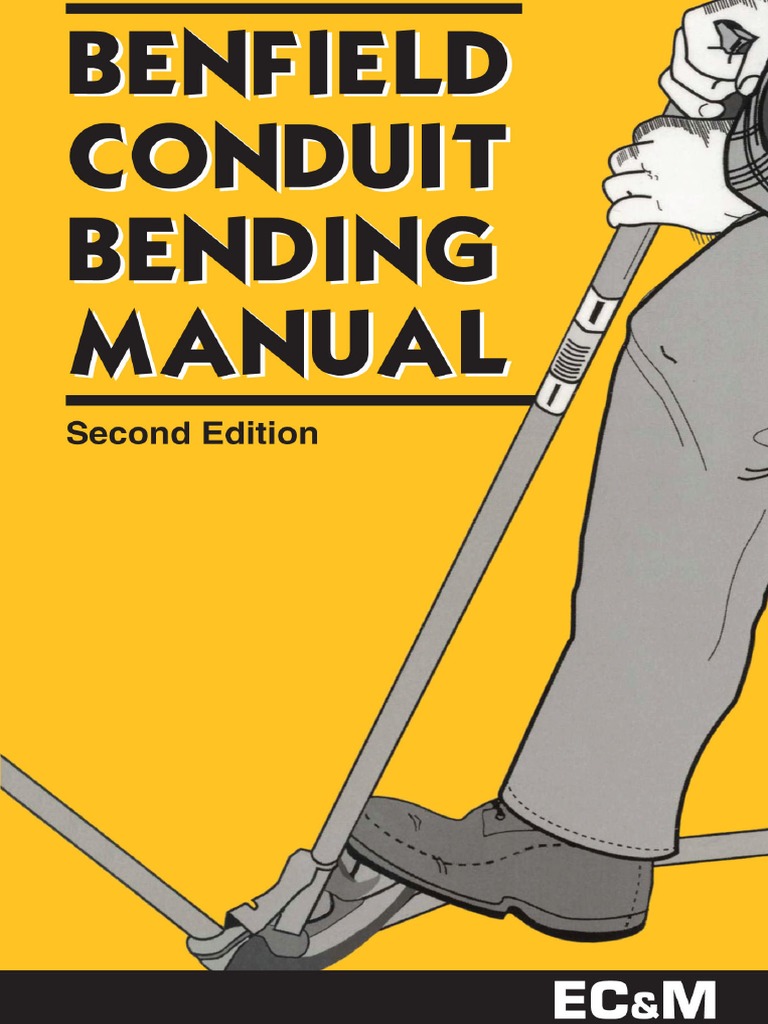 Jack Benfield Benfield Conduit Bending Manual Pipe (Fluid