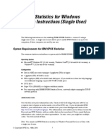 Spss Install Instructions