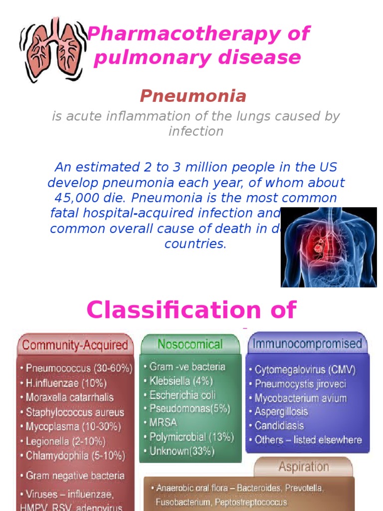 Understanding Pneumonia Types and Risks | PDF