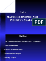 Unit 4 Macro-Economic and Industry Analysis