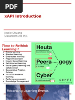 xAPI Introduction: Jessie Chuang Classroom Aid Inc