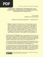 36847-1PRODUÇÃO, TRADIÇÃO E IMPORTAÇÃO