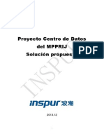 20131210 Solucion Del Proyecto Del Centro Datos MPPRIJ v.3-InSPUR