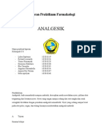 Laporan Praktikum Farmakologi Blok 14 Analgesik