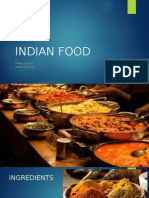 Indian Food: BY: Daniel Alarcon Carlos Castillo
