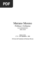 Download Mariano Moreno Poltica y Gobierno en su pensamiento by asociacionmoreno SN26483298 doc pdf