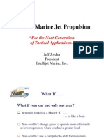 Variable Marine Jet Propulsion for Tactical Versatility