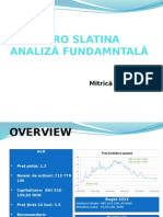 Alro - Analiza fundamentala