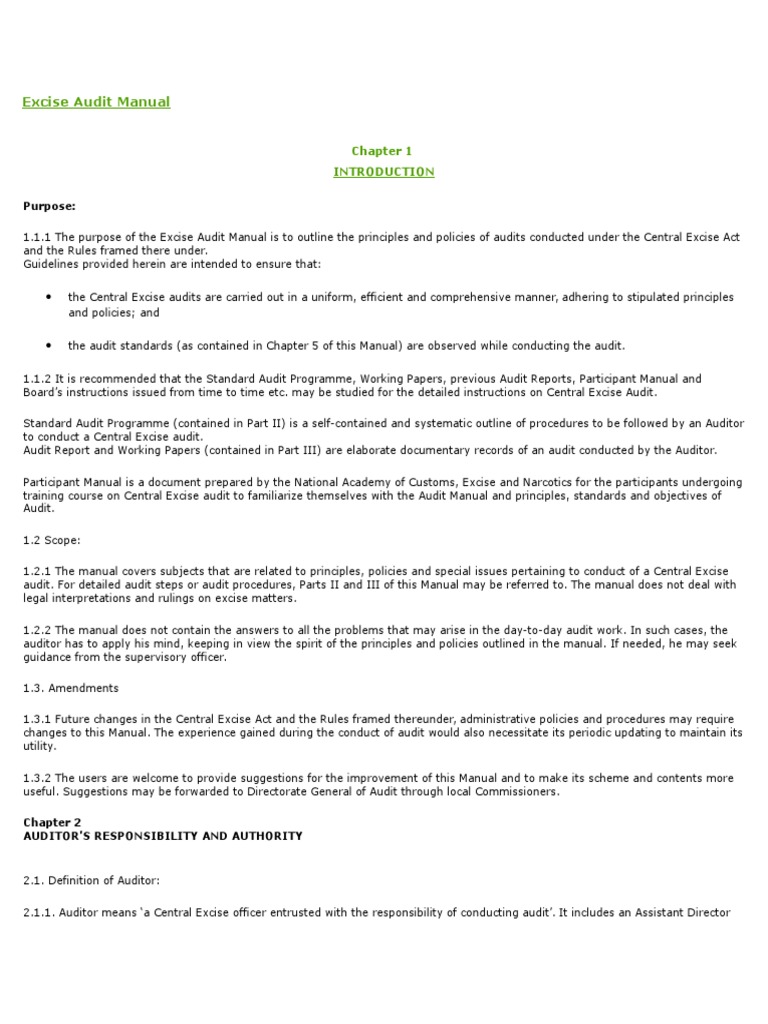 AUDITMANUAL | PDF | Auditor's Report | Audit