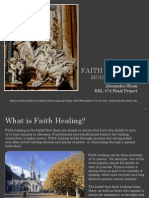 Faith Healing: Modern Heresy