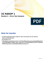 Drive Test Analysis