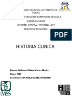 Historia Clinica Psiquiatria