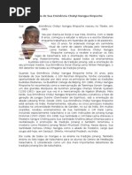 Biografia de Sua Eminência Chokyi Nangpa Rinpoche