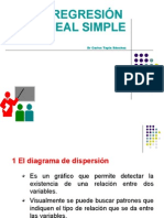 Regresión y correlación simple