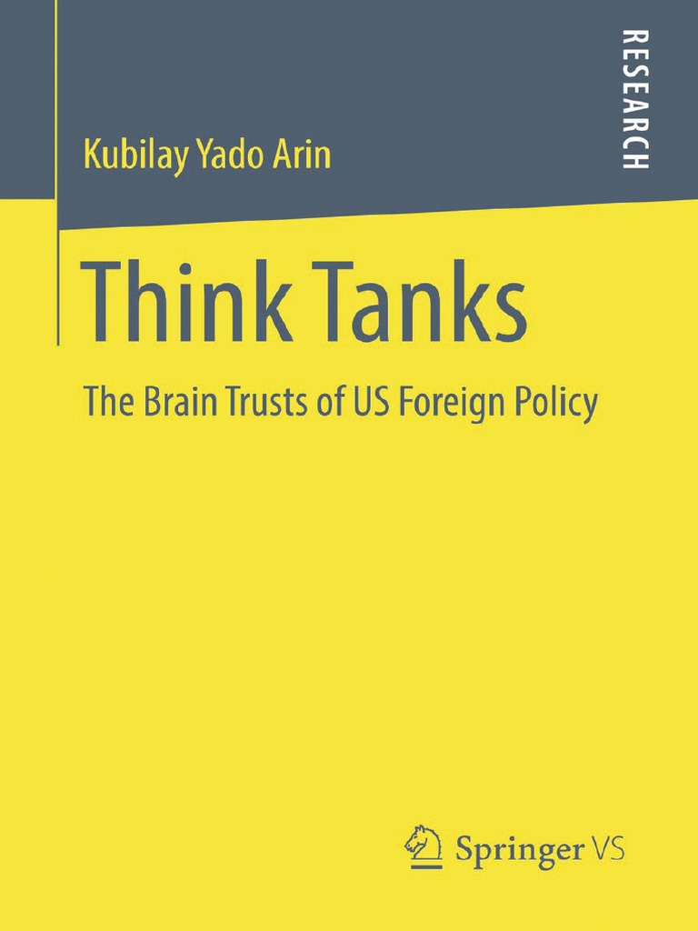 Think Tanks Think Tank Political Science
