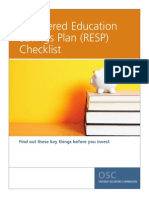 Registered Education Savings Plan (RESP) Checklist: Find Out These Key Things Before You Invest