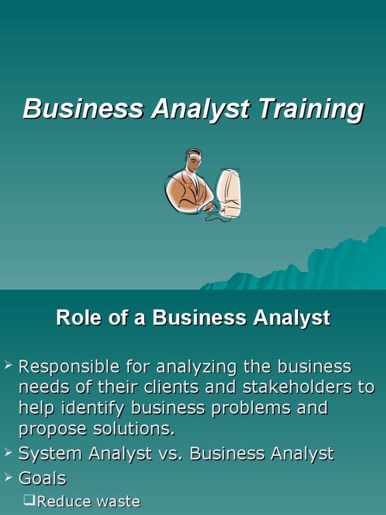 Business Analyst | PDF | Software Development Process | Business Process