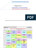 Horario Lelh (Leh) 2014-15