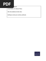 Reconciliation and Revenge in Post-Apartheid South Africa