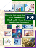 Internship Report on Financial Statements Analysis of FSIBL by Moez Ansary (LU)