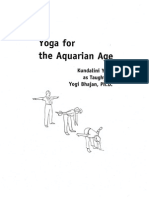 Yoga for the Aquarian Age