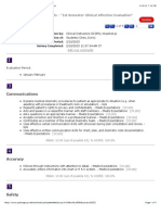 Communications: Responses About You - Details - "1st Semester Clinical Affective Evaluation"