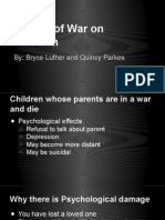 Effects of War On Children