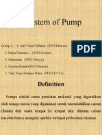 Utility System of Pump