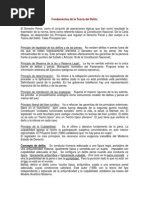Fundamentos de La Teoría Del Delito