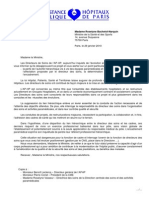 Lettre_ministre_janvier DS 01 2010