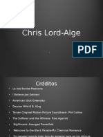 Presentación Sobre Chris Lord ALge