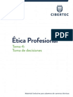 Ética Profesional - Toma de Decisiones