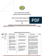 Rancangan Pengajaran Tahunan Bahasa Semai Tahun 4-2014