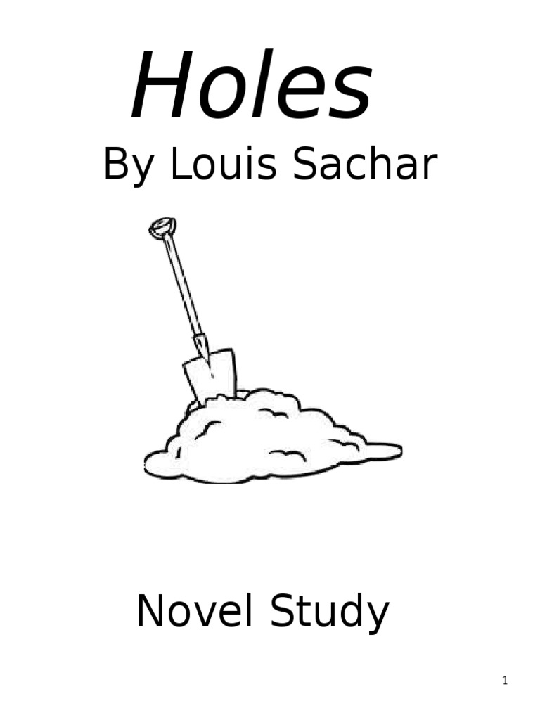 Holes Novel Study Google Drive™ and Printable Versions - The Teaching Bank