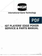 Players edge video Poker Manual